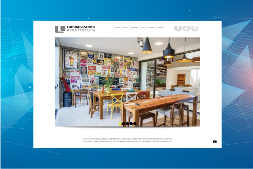 Layout de site para Cliente 5