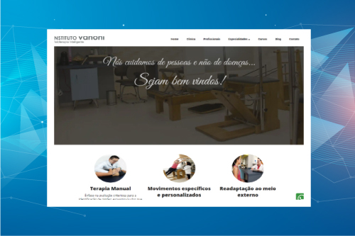 Layout de site para Cliente 6